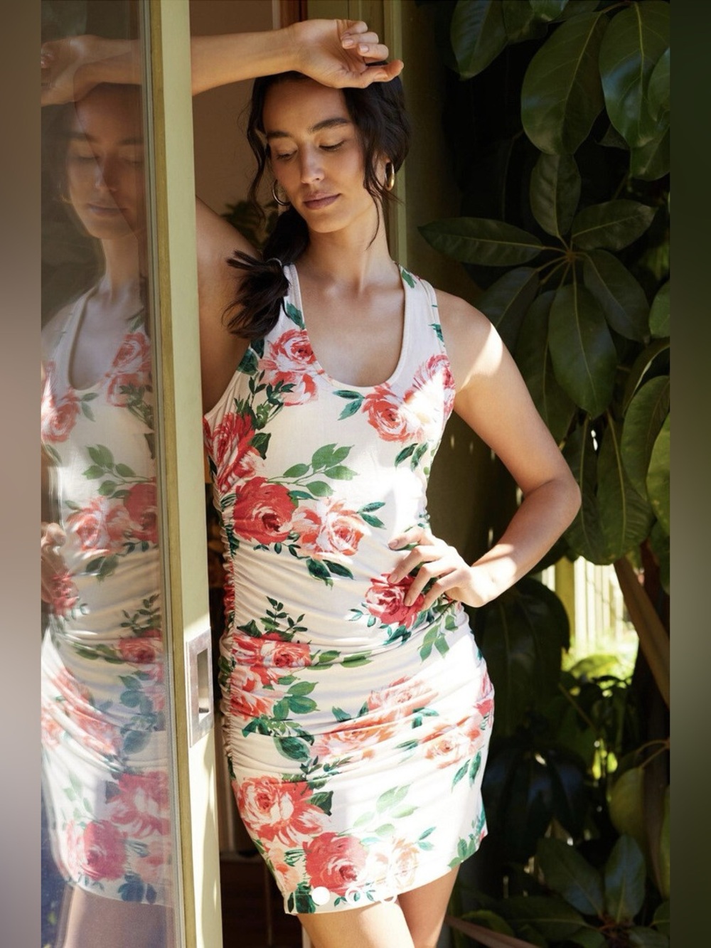 Anthropologie x DAILY PRACTICE  Eureka floral Dress size Small
